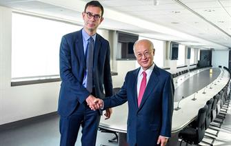 Chairman of the CEA meets with the Director General of the International Atomic Energy Agency (IAEA)