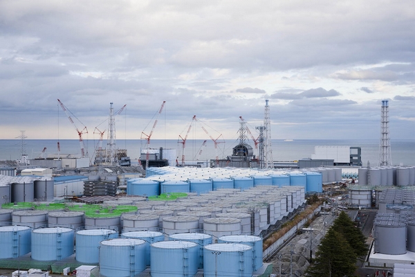 Stockage des eaux tritiées sur le site de Fukushima Daiichi