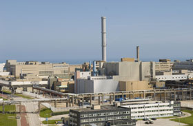 ​Une vue de l'usine de La Hague - Areva