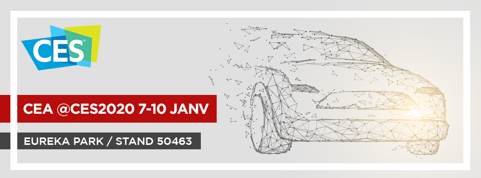 Le CEA @ CES2020 : des solutions pour la mobilité du futur