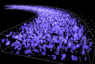 Première tomographie détaillée de l’Univers très lointain