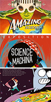 Expos Sciences machina, Amazing Sciences et A la poursuite des neutrinos