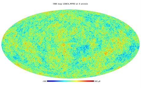 Image of the very first light in the Universe