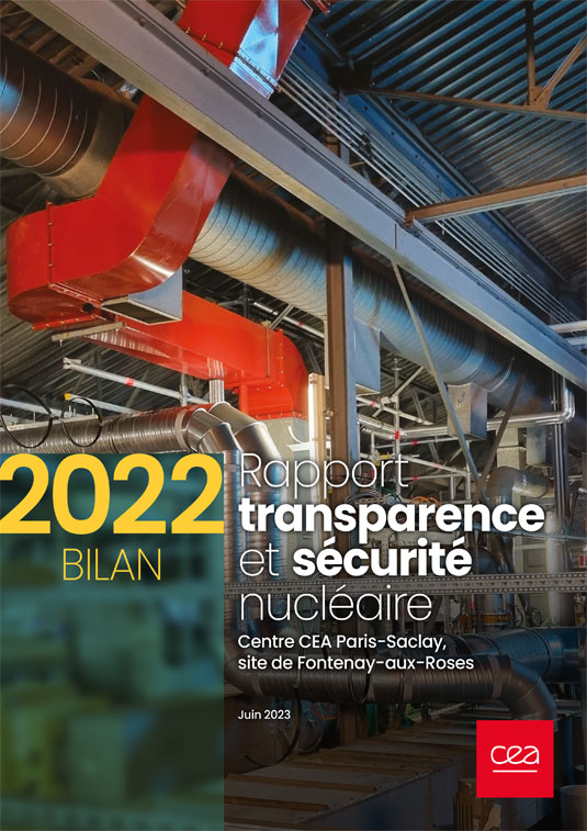 Rapport TSN 2022, CEA Paris-Saclay, site de Fontenay-aux-Roses