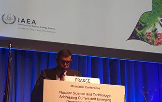 François Jacq conduit la délégation française à Conférence ministérielle sur la science et la technologie nucléaire de l’AIEA
