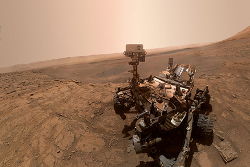 Rover Curiosity sur Mars - © NASA/JPL-Caltech/MSSS
