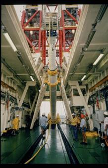 Conteneur engin nucléaire - Centre d'expérimentation du Pacifique - 1995