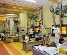Installation Leca-Star, à Cadarache, où sont analysés les combustibles en cours de fabrication