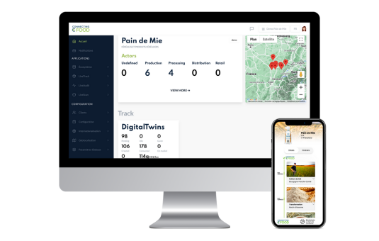 Connecting Food is a SaaS supply chain management solution that food industry stakeholders can use to manage, verify, and visualize in real-time all product-related data from end to end of the supply chain. © Connecting food