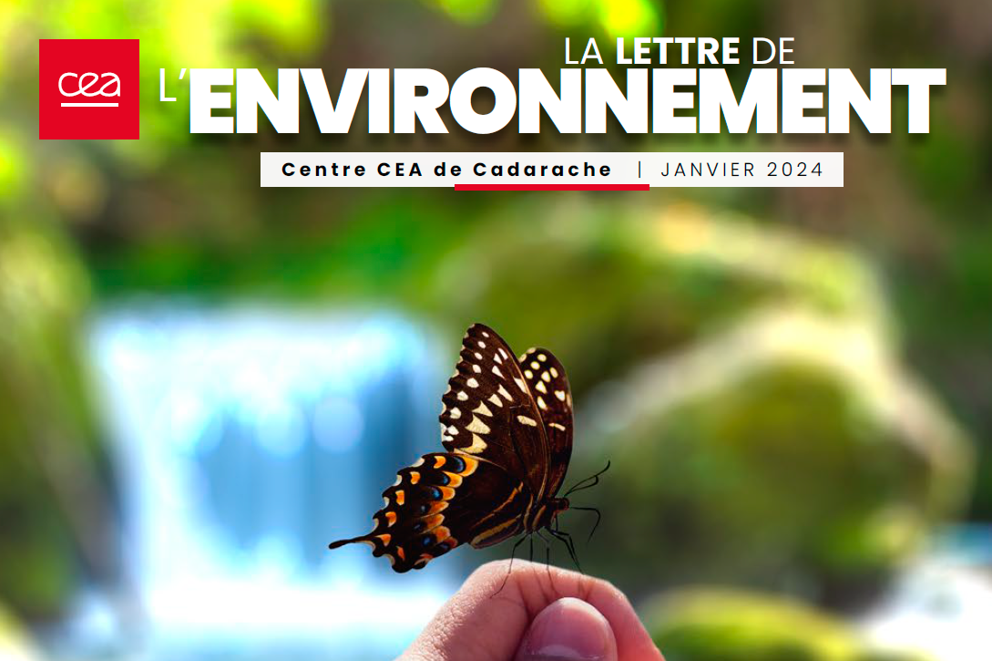 La lettre de l'environnement du CEA Cadarache est disponible