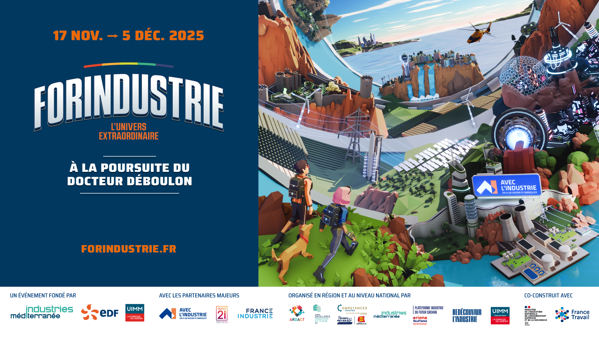 Le CEA participe à Forindustrie, l’Univers Extraordinaire 2025 pour inspirer les futures générations