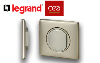 Legrand and CEA combine their expertise to develop a new generation wireless and batteryless switch