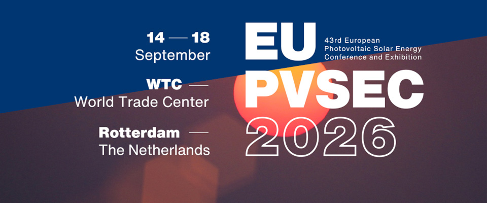 Retrouvez-nous à EU PVSEC 2026