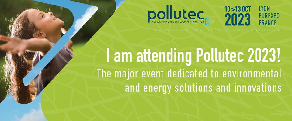 Join us from October 10th to 13th in Lyon for Pollutec