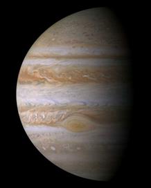 Photo de Jupiter prise par Cassini à 10 millions de kilomètres de la planète
