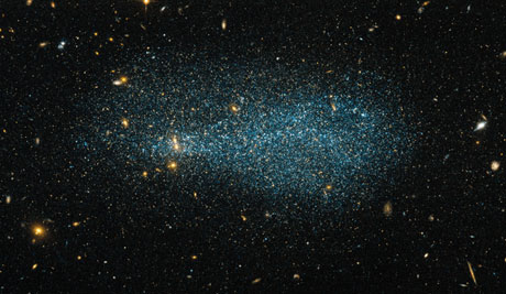 Galaxie naine ESO 540-31- © L.Limatola/ESA/Hubble