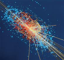 Simulation de la désintégration d’un boson de Higgs calculée par la méthode de Monte-Carlo