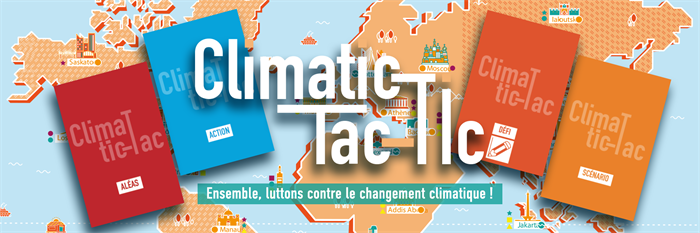 Jeu de plateau ClimaTic-Tac sur le changement climatique