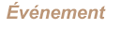 Évènement