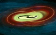 Stellar black hole pairs are “enveloped” before merging