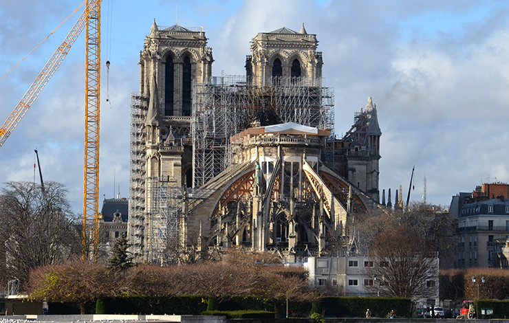 Notre-Dame de Paris, première dame de fer
