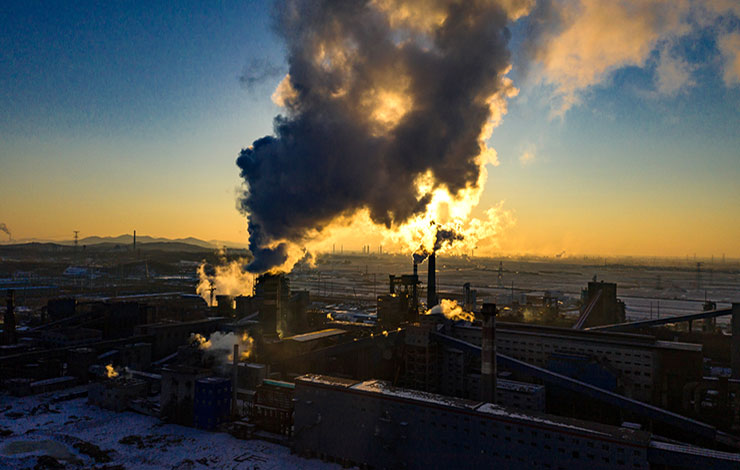 Niveaux records des émissions de CO2 fossile