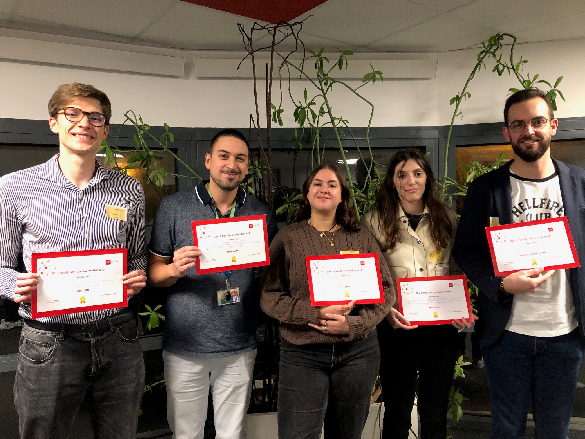 Deuxième journée des Doctorants et Post-doctorants de l'Institut