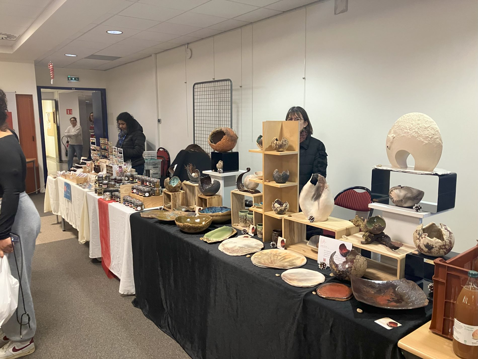 Un marché de Noël placé sous le signe du local au sein du site d'Evry