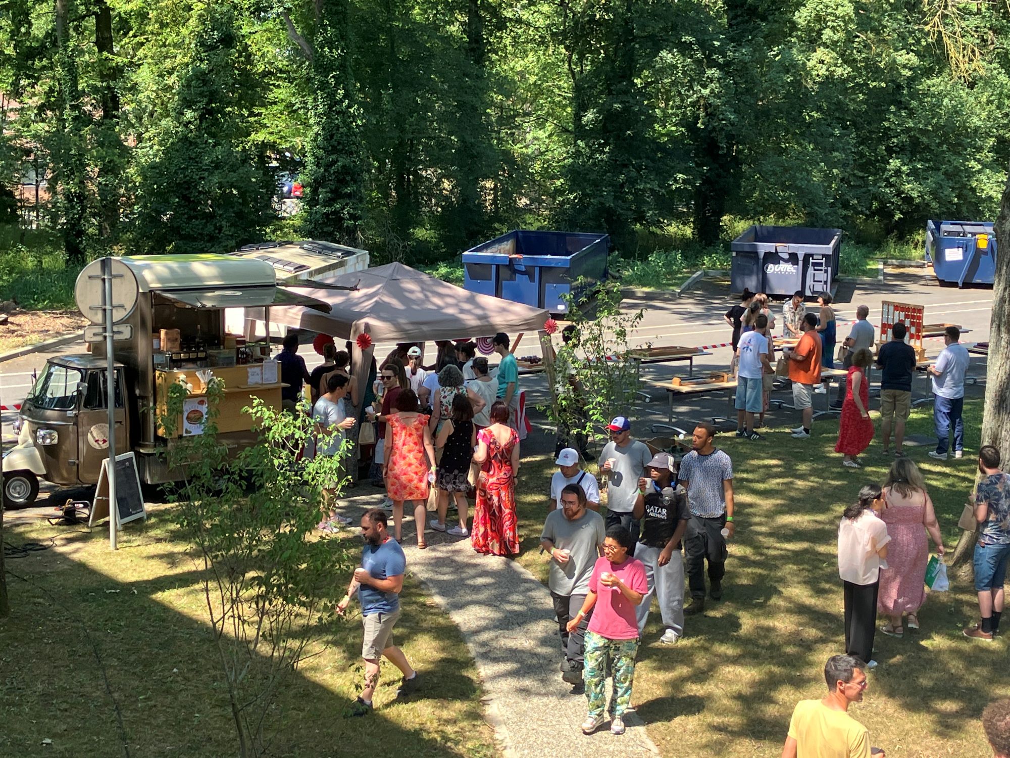 Fête de la convivialité sur le site d'Evry