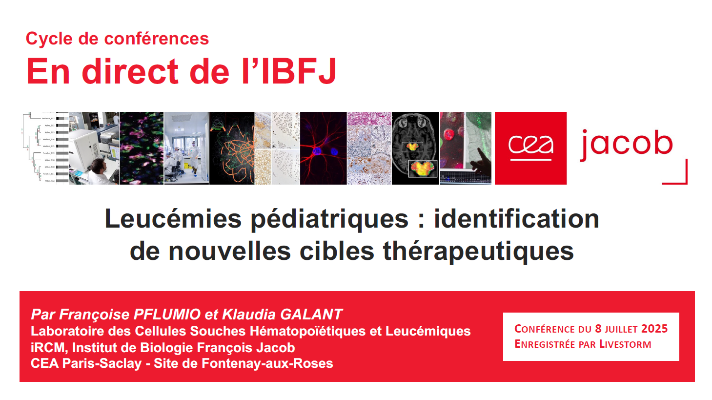 Leucémies pédiatriques : identification de nouvelles cibles thérapeutiques
