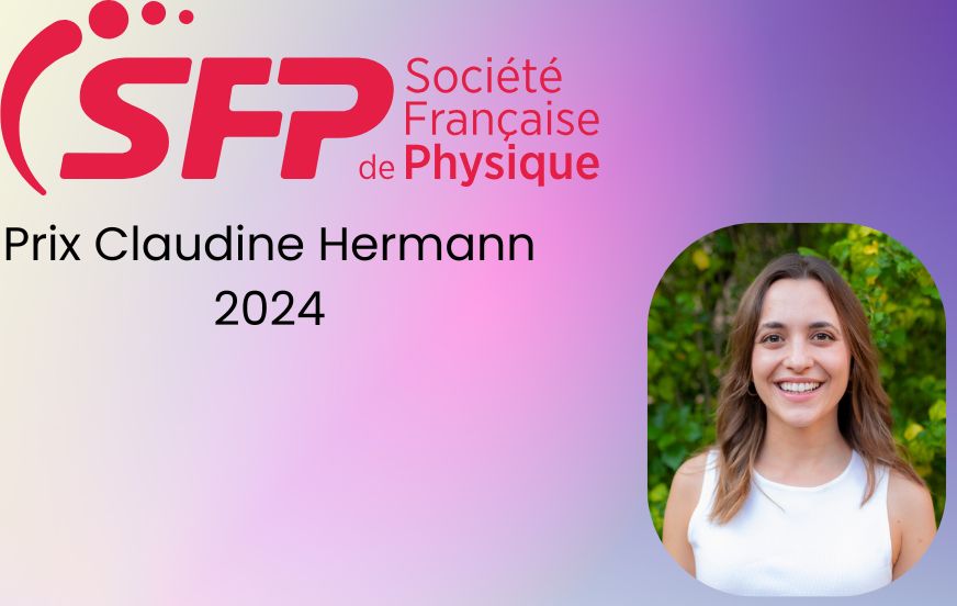 Laura Alvaro Gomez prix SFP Claudine Hermann 2024