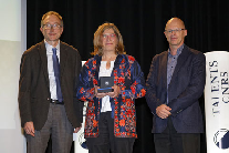 Cérémonie des Talents CNRS 2018 : Ghislaine Dehaene reçoit sa médaille d'argent