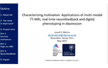 Characterizing motivation: Applications of multi-modal 7T-MRI, real-time neurofeedback and digital phenotyping in depression