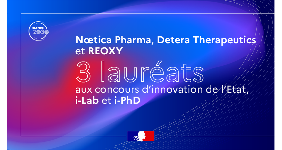 Concours d’innovation i-Lab et i-PhD : trois lauréats pour l’institut