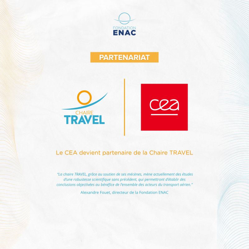 PARTENARIAT - Le CEA devient partenaire de la Chaire TRAVEL