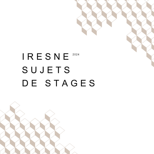 ​Page de couverture du livret de stages IRESNE 2024 © IRESNE / CEA