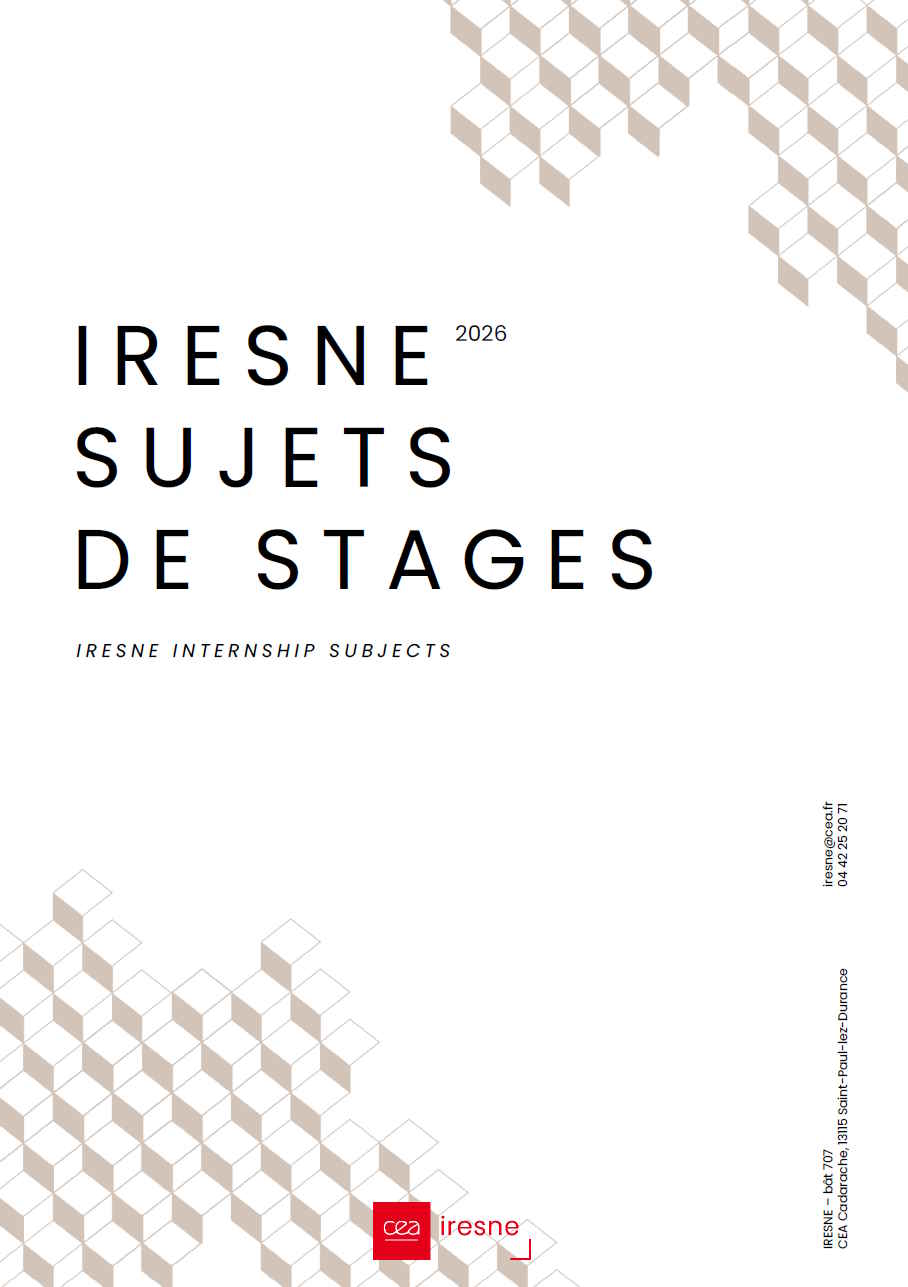 ​Page de couverture du livret de stages IRESNE 2024 © IRESNE / CEA