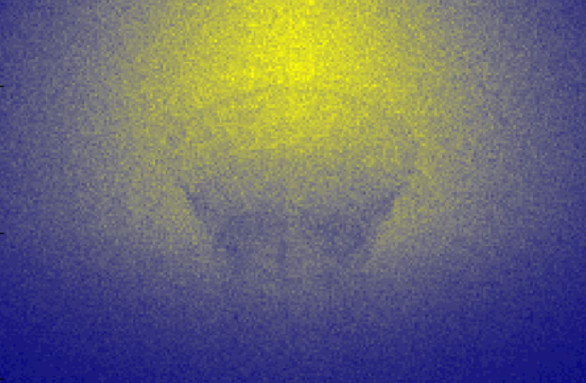 Muon radiography of the CEA-Saclay water tower taken in 2015