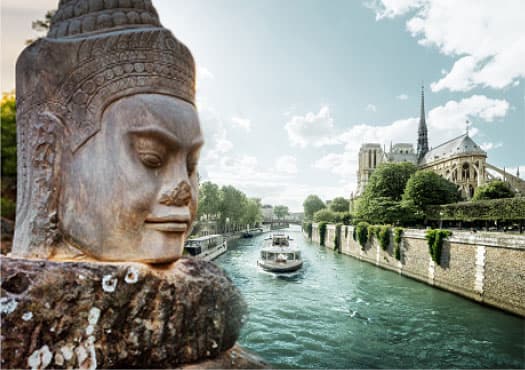 From Angkor to Notre-Dame de Paris