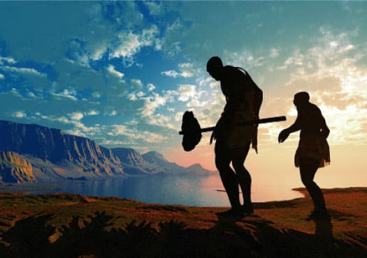 How was the Earth populated?