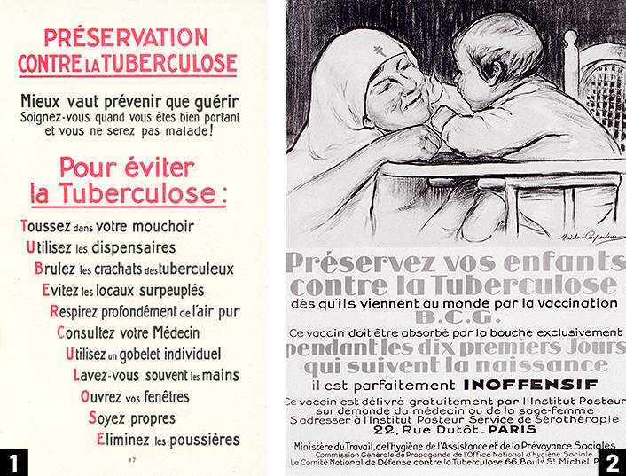 Page d'un livret sur les 'Principes d'hygiène' édité par la Fondation Rockefeller, v. 1920