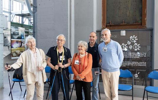 L'Association Curie Joliot-Curie reçue à ZOE