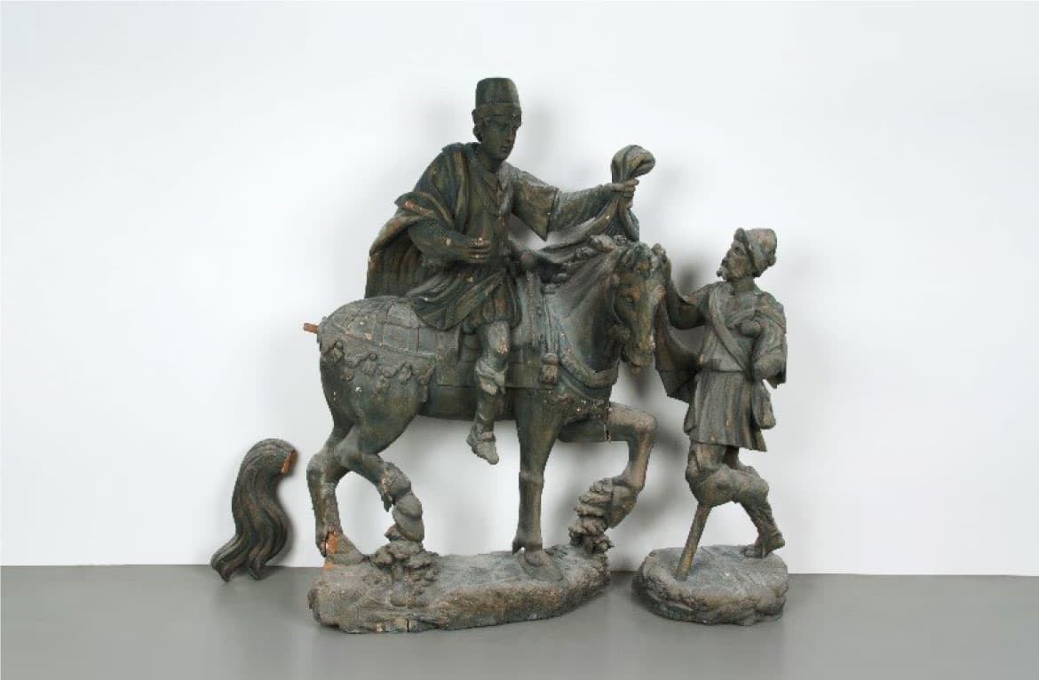 Statue equestre Charite Saint Martin