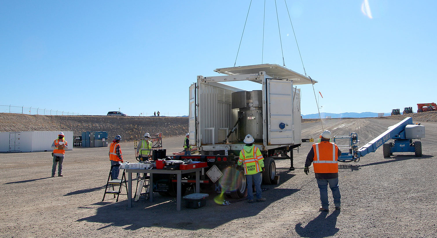 Saclay: continuing the removal of waste and fuel