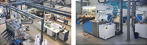 Plateforme de batteries