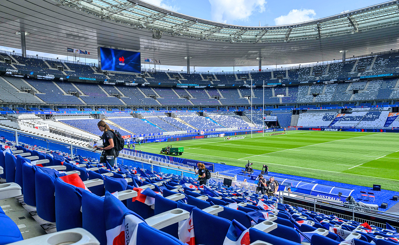 Coupe du monde de rugby 2023. © CEA/CADAM