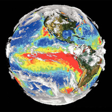 Le retour d’El Niño © R. Houser/Washington University