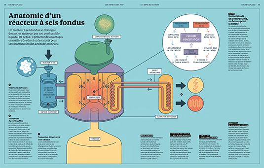 Anatomie d'un réacteur à sels fondus