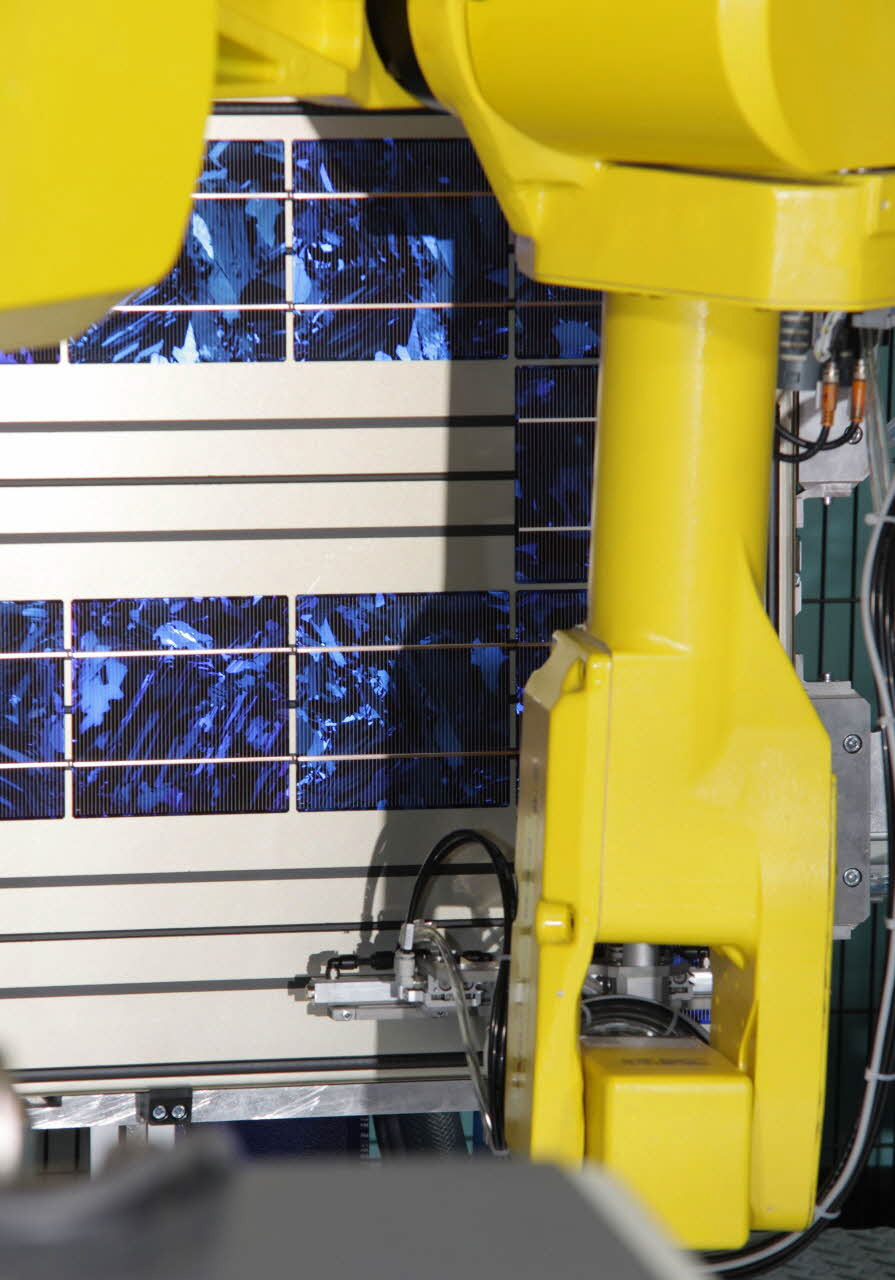 Montage de modules photovoltaïques