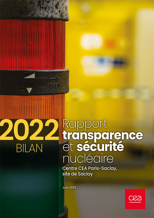Rapport TSN 2022, CEA Paris-Saclay, site de Saclay